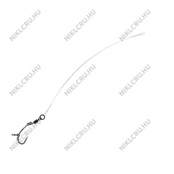 Carp'R'Us Ready Ronnie Rig 16,5cm fluorocarbon előke 30lb, Predator 6 horog
