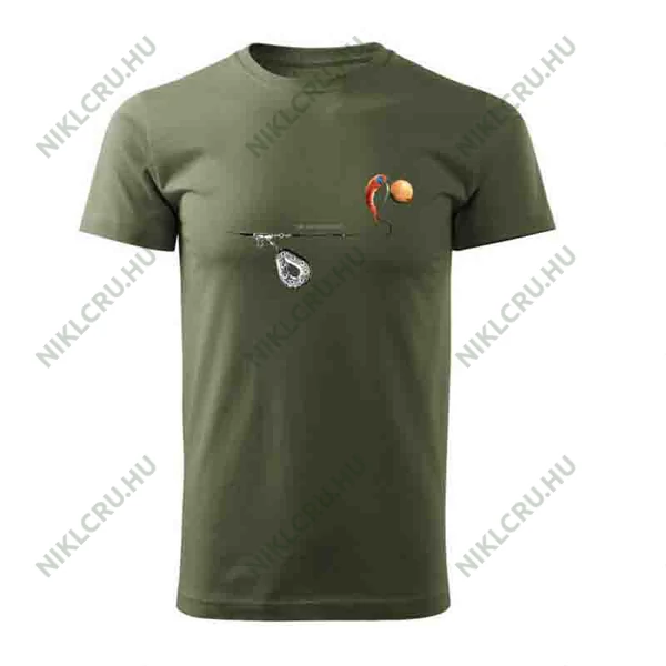 Carp’R’Us Mouthsnagger póló Army zöld