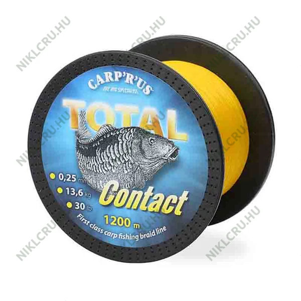 Carp'R'Us Total Contact fonottzsinór 0,25mm, 1200m, 13,61kg, 30lb
