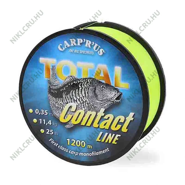 Carp'R'Us Total Contact Line monofilzsinór - Balatonline - 0,35mm, 11,4kg / 25lb - 1200m - CRU301106