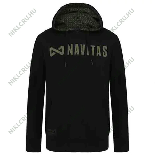 Navitas Core Hoody fekete kapucnis pulóver