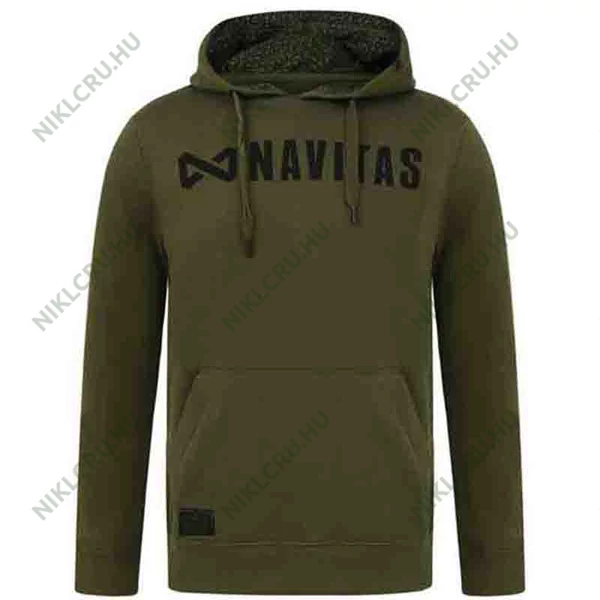 NAVITAS CORE HOODY Zöld Pulóver