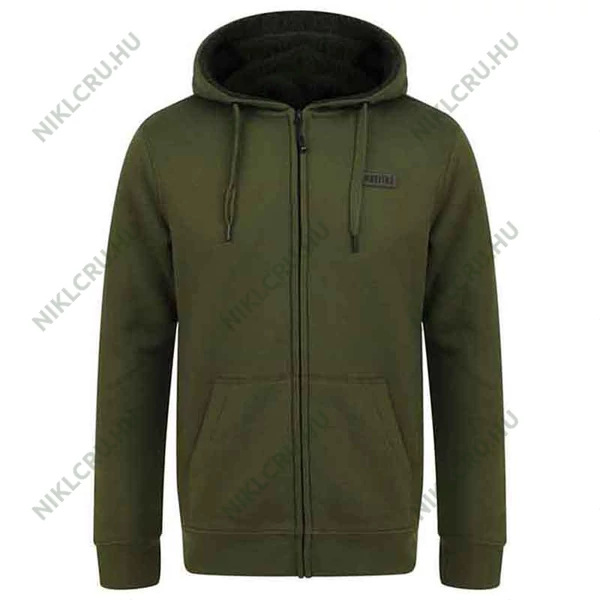 Navitas Sherpa Zip Hoody zöld kapucnis pulóver