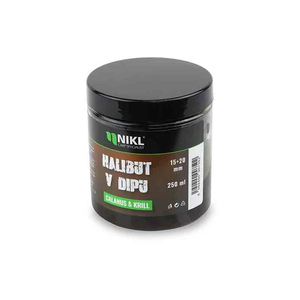 Nikl Dippelt Black Halibut pellet Calanus Krill