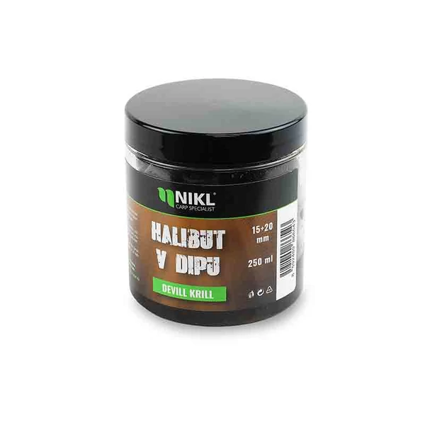 Nikl Dippelt Halibut pellet Devill Krill
