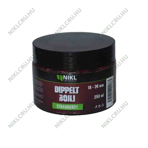 Nikl Dippelt csalizó bojli Eper 24mm