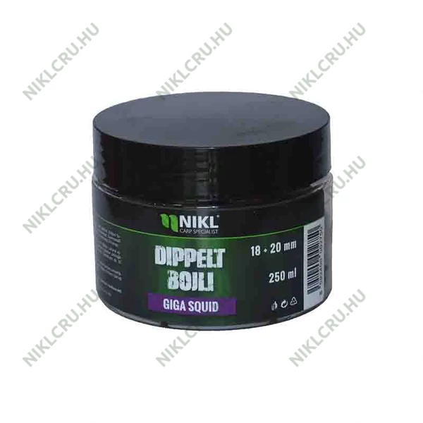 Nikl Dippelt csalizó bojli Giga Squid 20mm