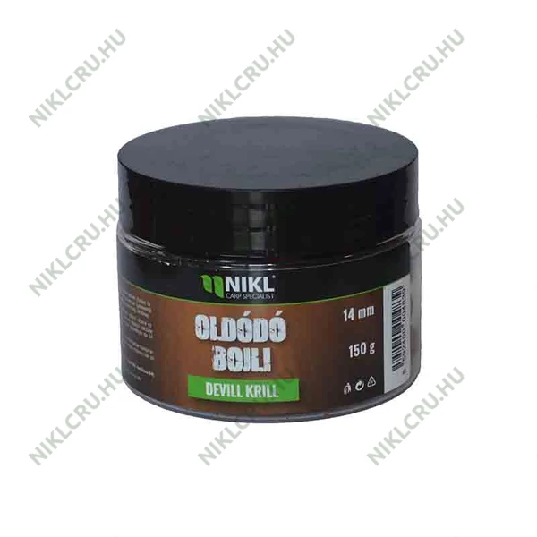 Nikl oldódó bojli DevillKrill 14mm 150g