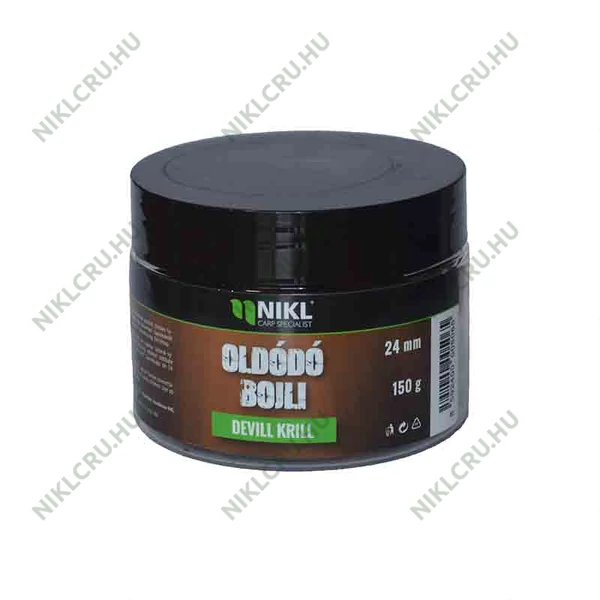 Nikl oldódó bojli Devill Krill 24mm