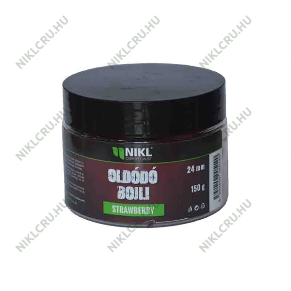 Nikl oldódó bojli Eper 24mm