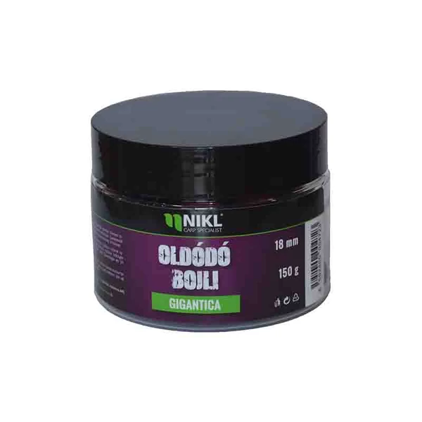 Nikl oldódó bojli Gigantica 18mm 150g