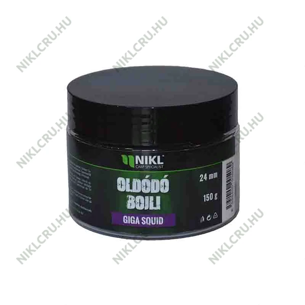 Nikl oldódó bojli Giga Squid 24mm