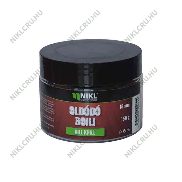 Nikl oldódó bojli Kill Krill 18mm 150g