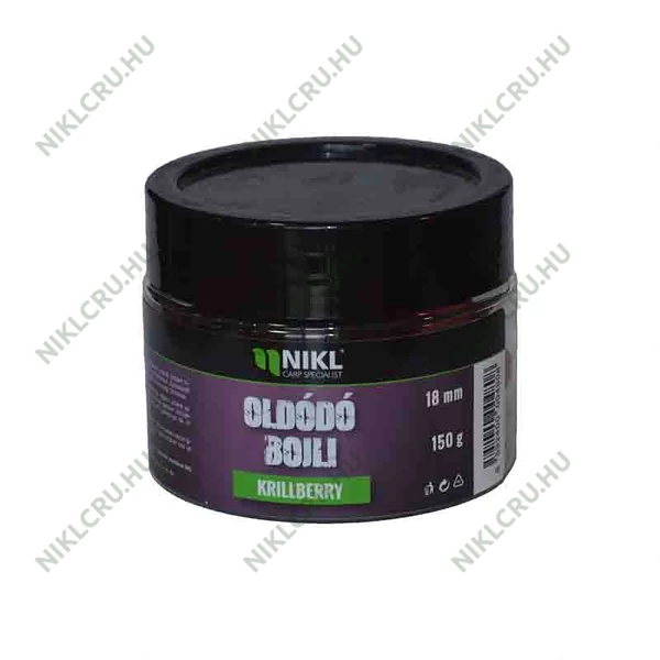 Nikl oldódó bojli Krill Berry 18mm