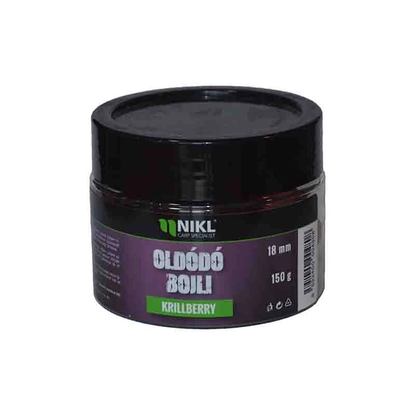 Nikl oldódó bojli Krill Berry 18mm