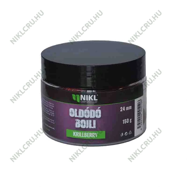 Nikl oldódó bojli Krill Berry 24mm