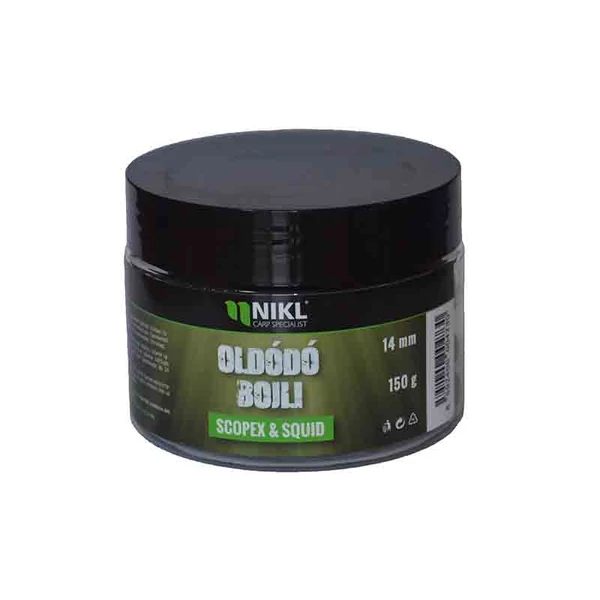 Nikl oldódó bojli Scopex Squid
