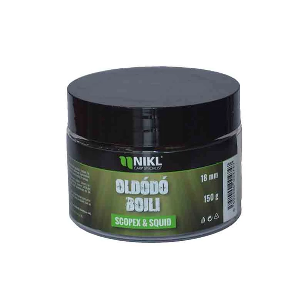 Nikl oldódó bojli Scopex Squid