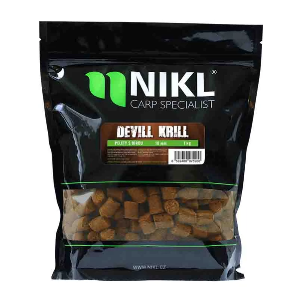 Nikl pellet Devill Krill 18mm 1kg