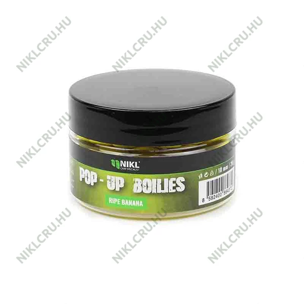 Nikl Pop Up bojli 10mm Banán