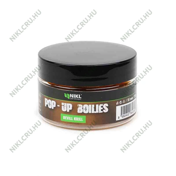 Nikl Pop Up bojli 10mm Devill Krill