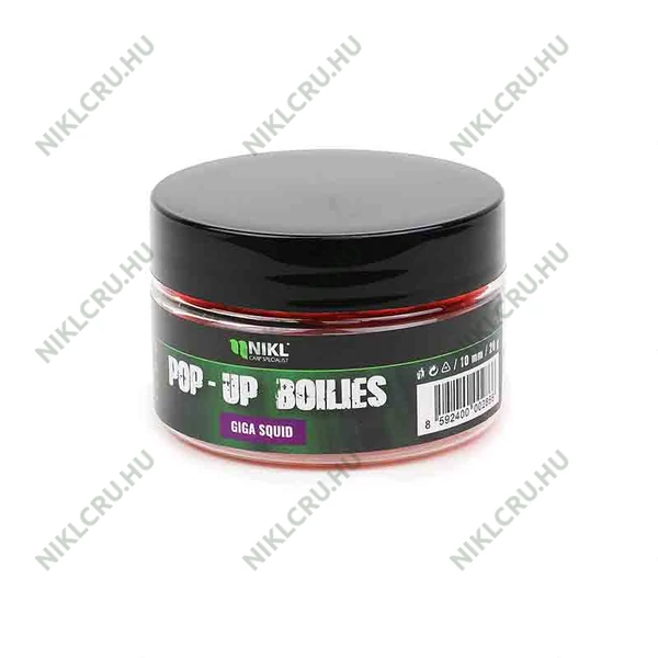 Nikl Pop Up bojli Giga Squid 10mm