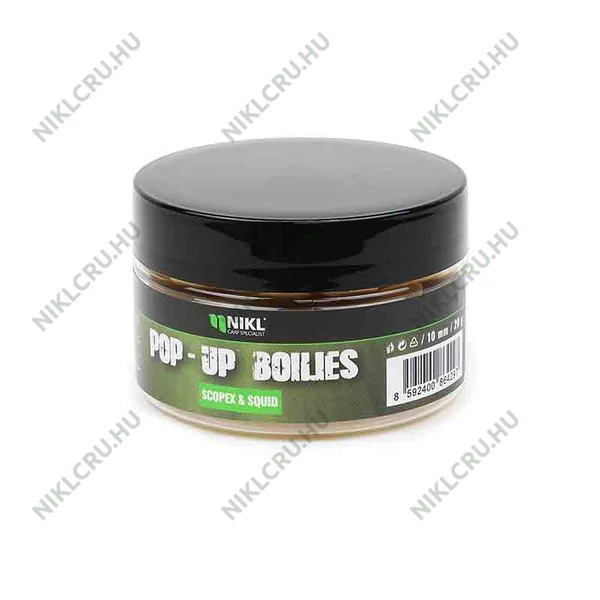 Nikl Pop Up bojli 10mm Scopex Squid