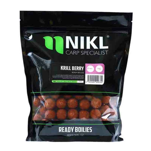 Nikl Ready Bojli Krill Berry 15mm 1kg
