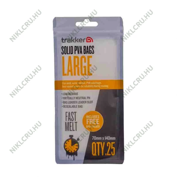 TRAKKERproducts Solid PVA Bags - Small tasak