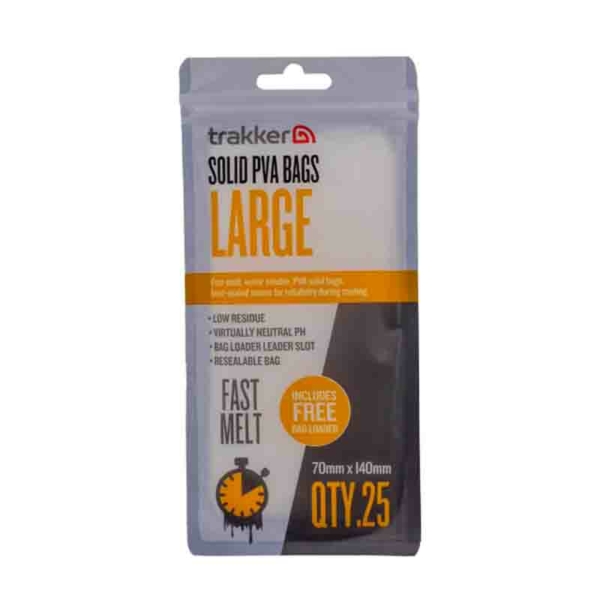 TRAKKERproducts Solid PVA Bags - Large tasak