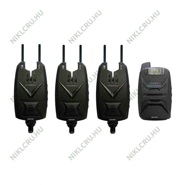 Sonik VaderX Bite Alarm Set kapásjelző szett 3+1 P/Z/K