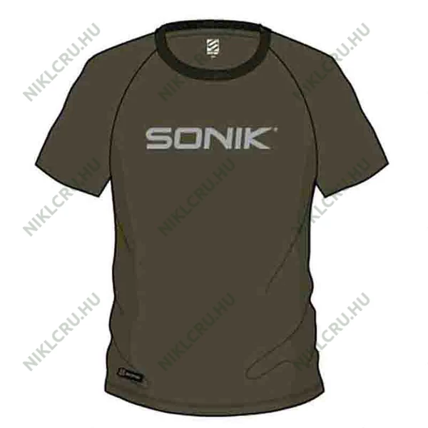 Sonik Raglan Tee Green póló L
