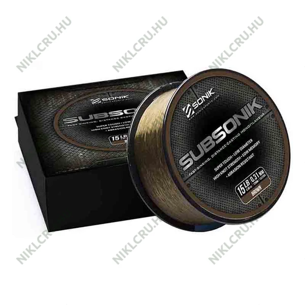 Sonik Subsonik barna monofil zsinór 1200m 0,28mm 12lb