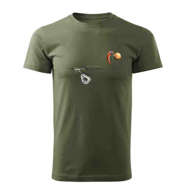 Carp’R’Us Mouthsnagger póló Army zöld