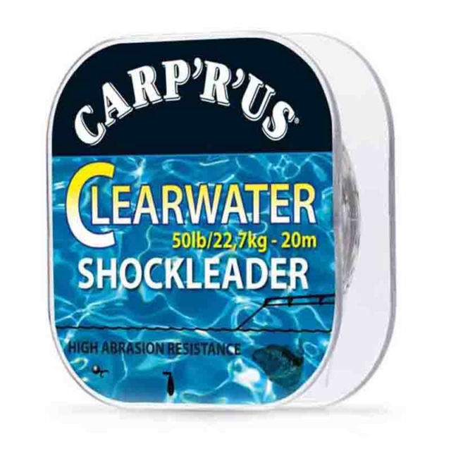 Carp'R'Us Clearwater Shock Leader előtétzsinór 50lb 20m