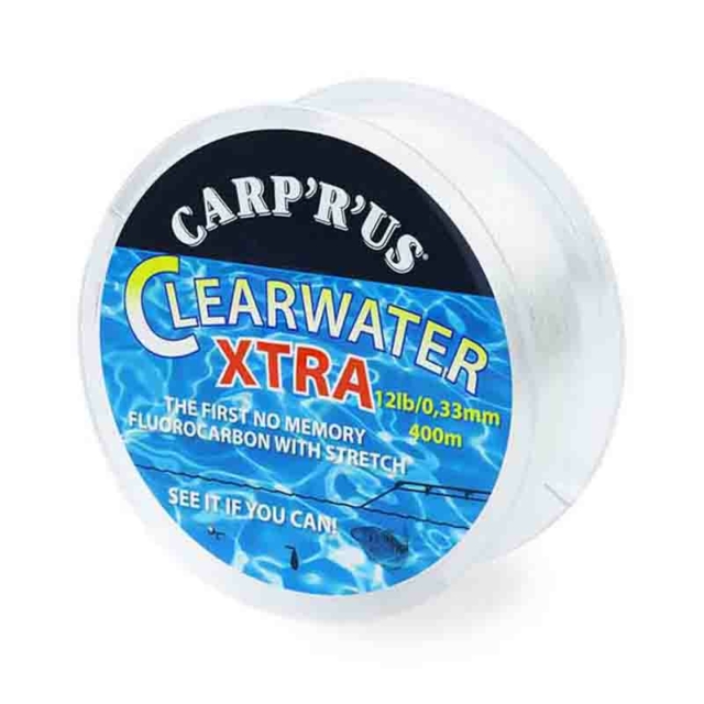 Carp'R'Us Clearwater Xtra Mainline főzsinór 0,33mm, 400m, 12lb