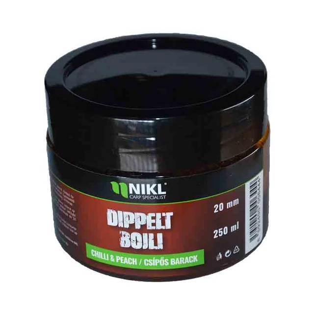 Nikl Dippelt csalizó bojli Chilli Peach 20mm