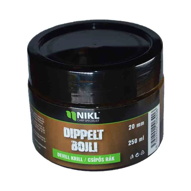 Nikl Dippelt csalizó bojli Devill Krill