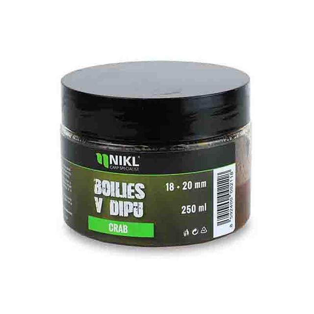 Nikl Dippelt csalizó bojli Crab 18+20mm 250g