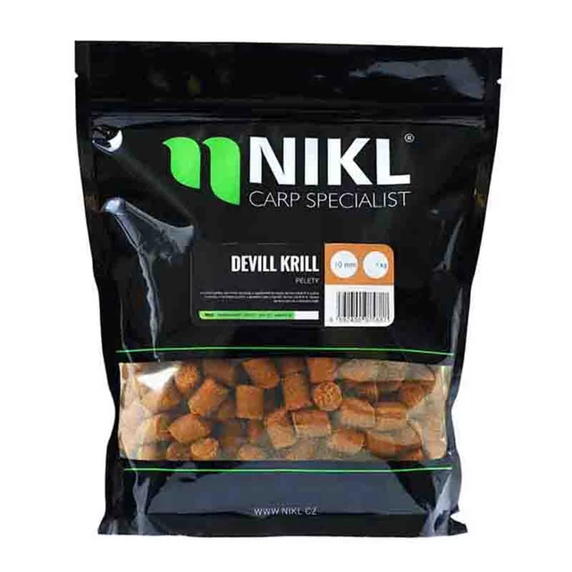 Nikl Etető pellet Devill Krill 3mm 1kg