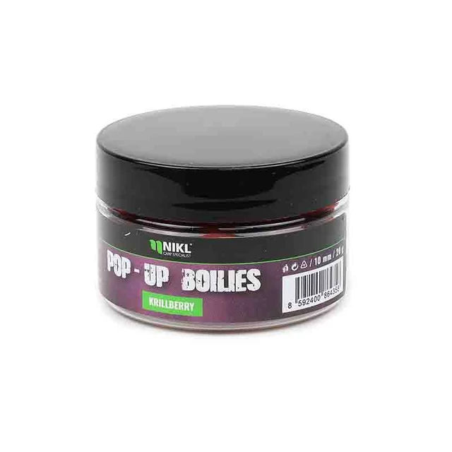 Nikl Pop Up bojli 10mm Krill berry