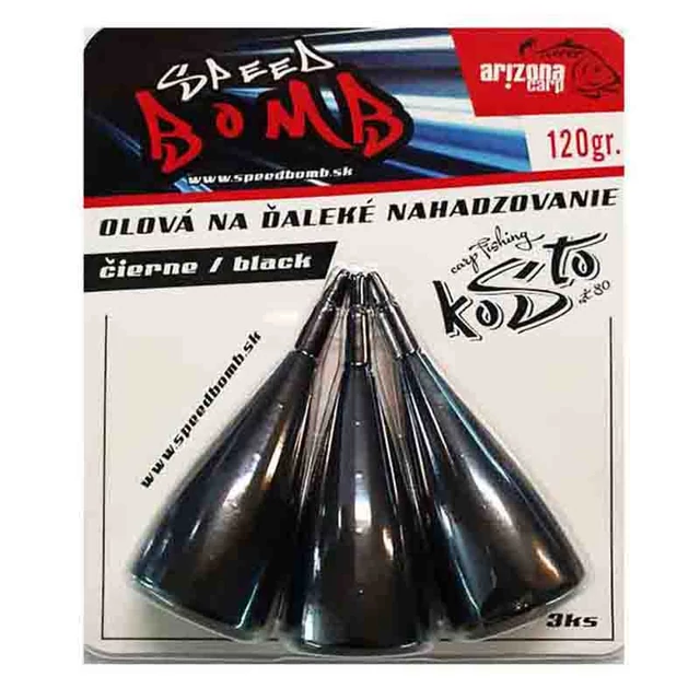 SPEED BOMB In line Távdobó ólom