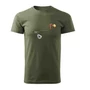 Kép 1/5 - Carp’R’Us Mouthsnagger póló Army zöld