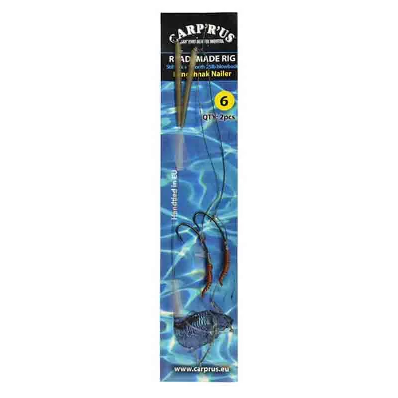 Carp'R'Us Ready Combi Rig Stifflink Longshank előke 8 méret