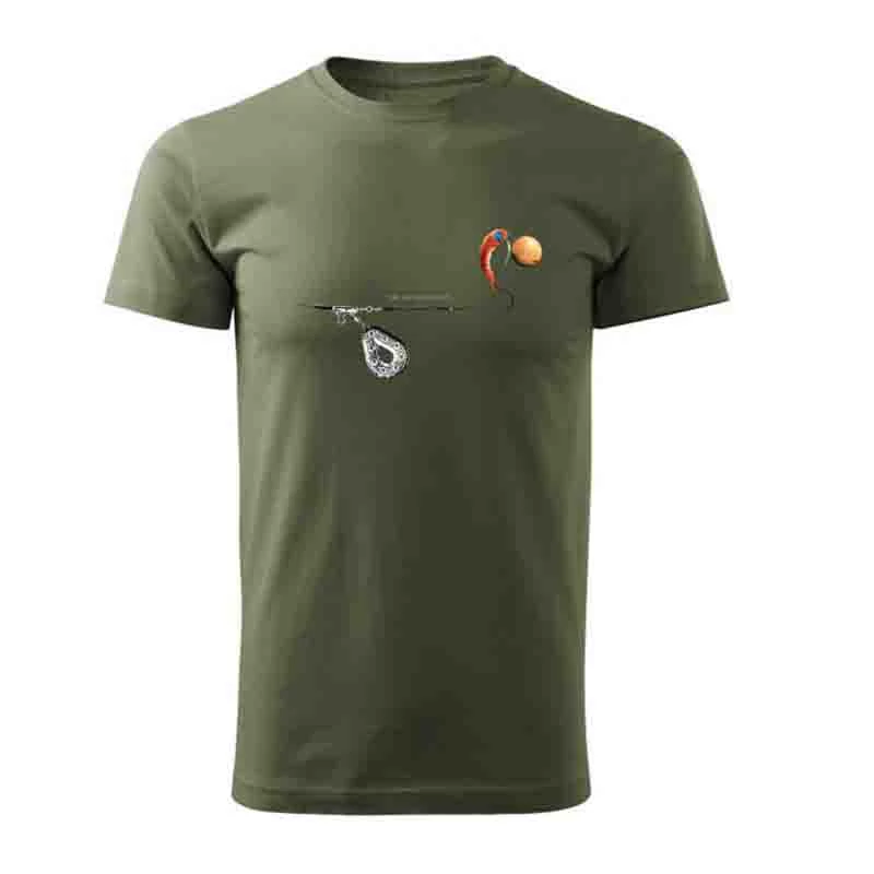 Carp’R’Us Mouthsnagger póló Army zöld XL 150g