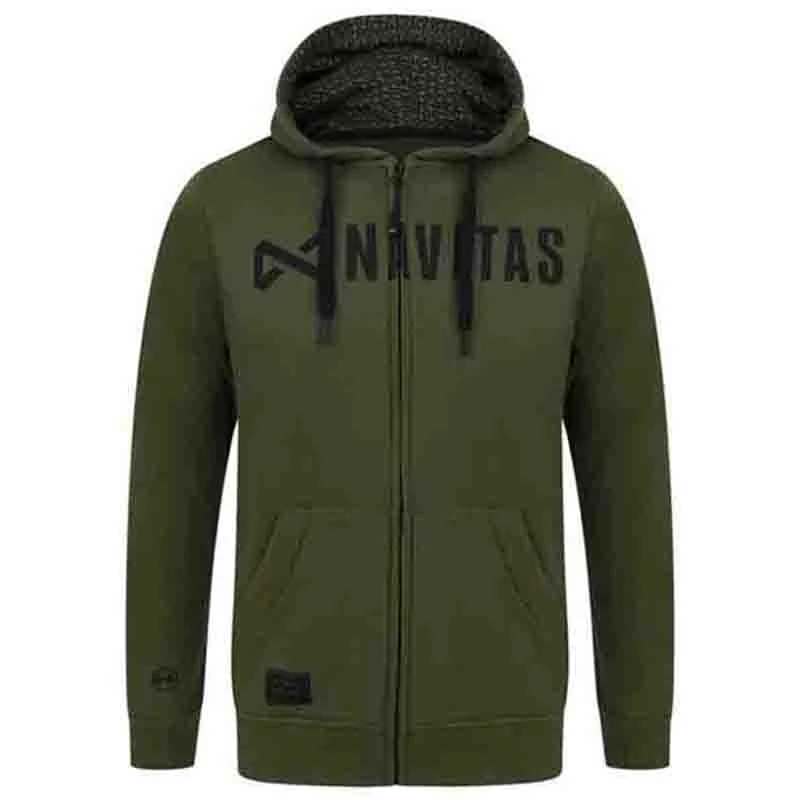 Navitas Core Zip Hoody zöld pulóver 3XL