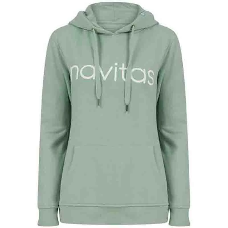 Navitas Womens Hoody Light Green Pulóver L