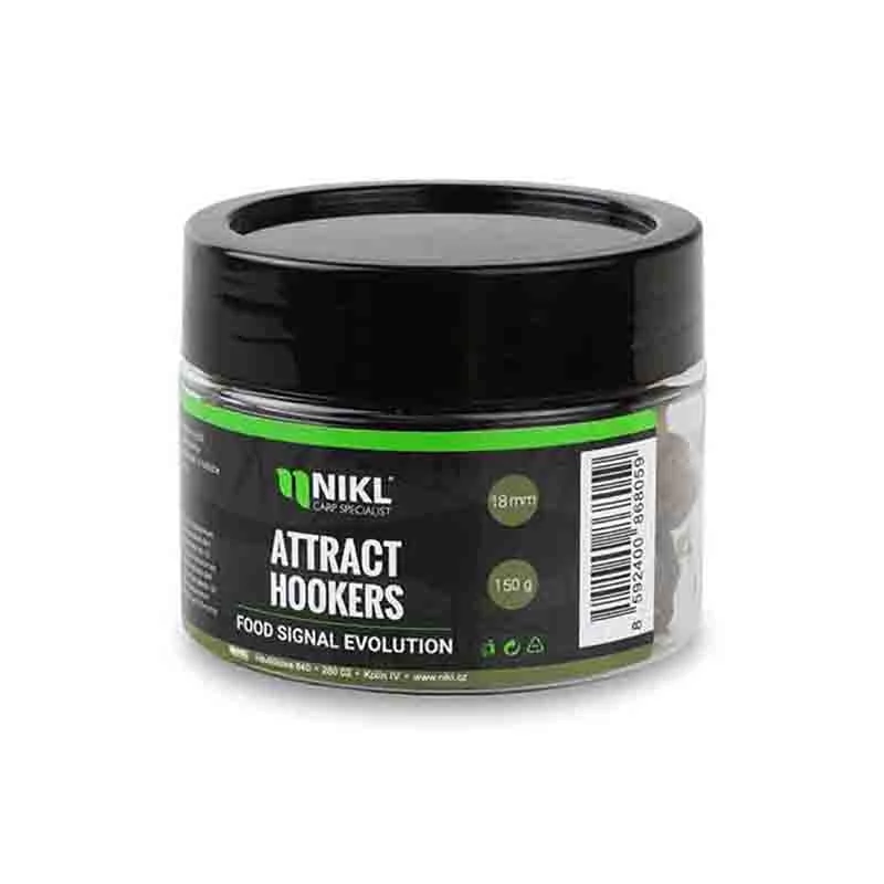 Nikl Attract hookers oldódó bojli Food Signal 14mm 150g