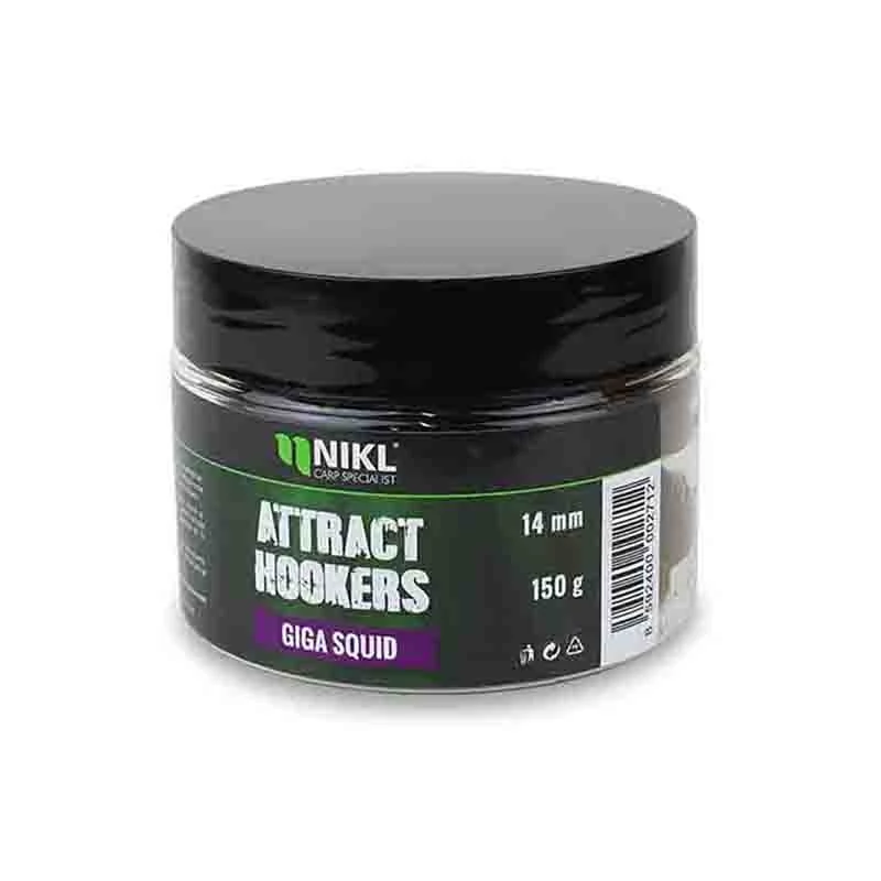 Nikl Attract hookers oldódó bojli Giga Squid 14mm 150g