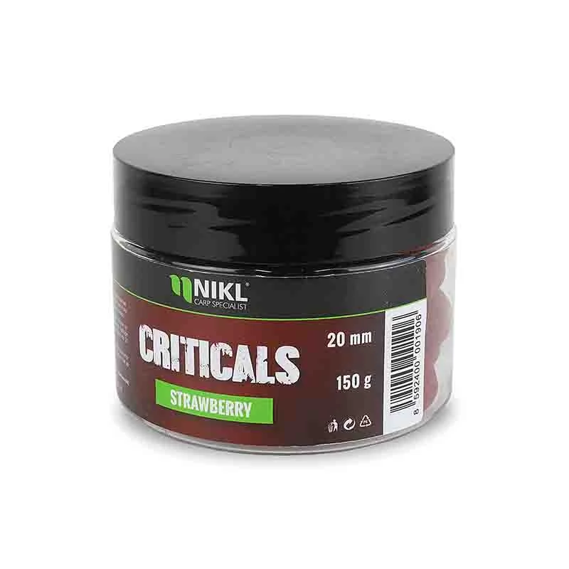 Nikl Criticals Wafters bojli Eper 20mm 150g